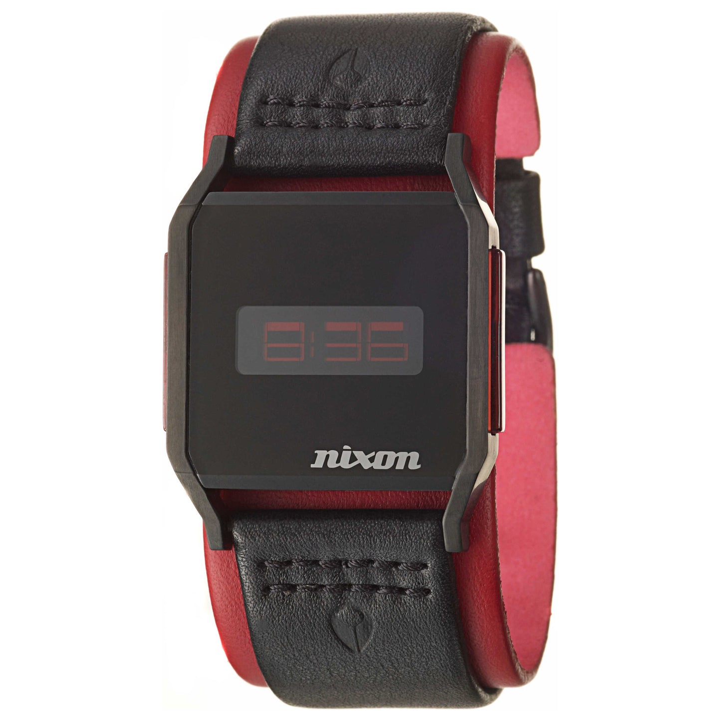 Front view of Nixon The Atom Men's Quartz Watch A071-760