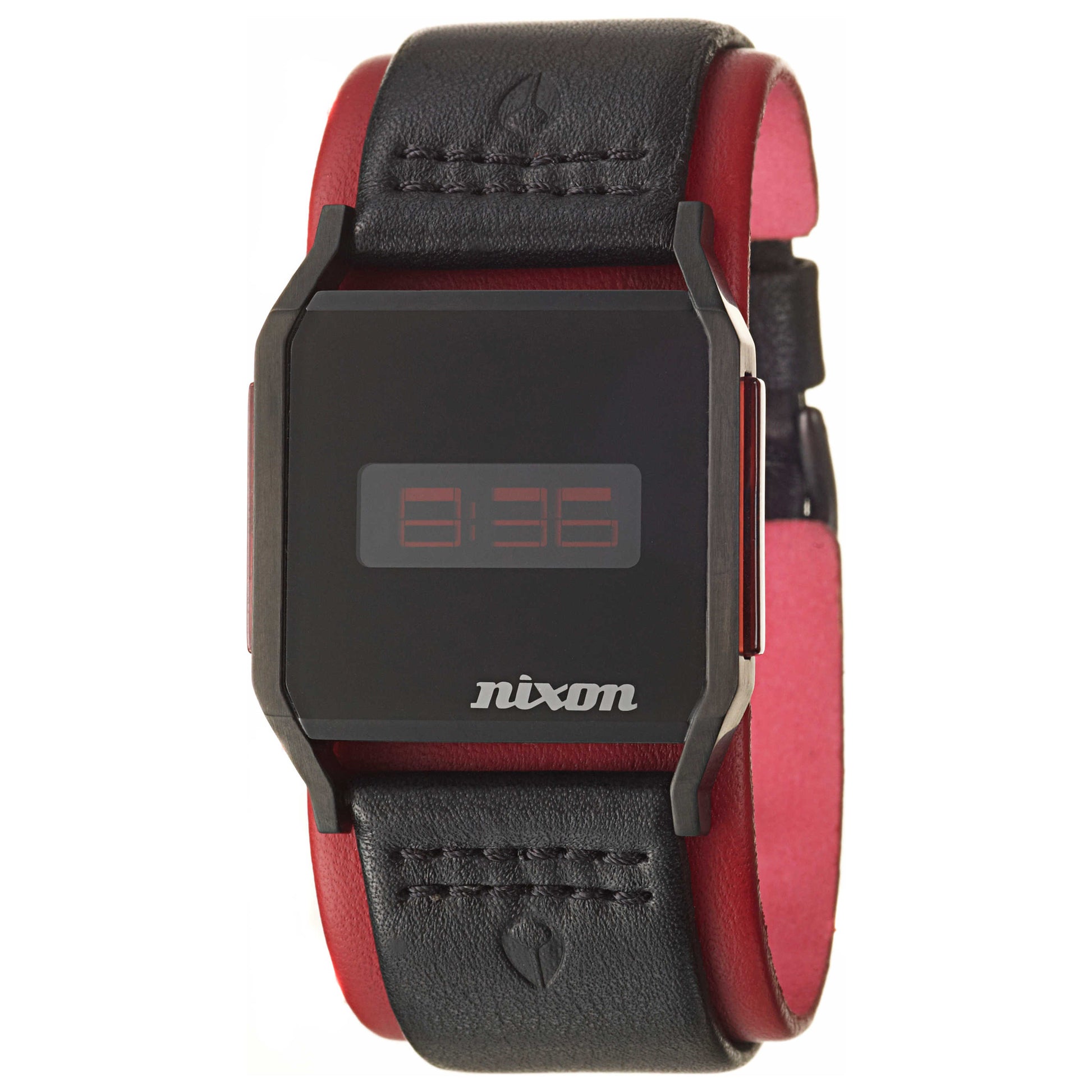 Front view of Nixon The Atom Men's Quartz Watch A071-760