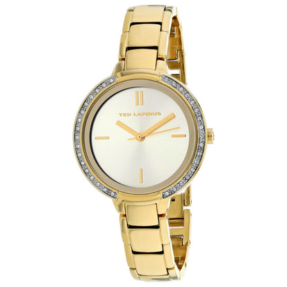 Front view of Ted Lapidus Classic Women's Quartz Watch A0730PTIX