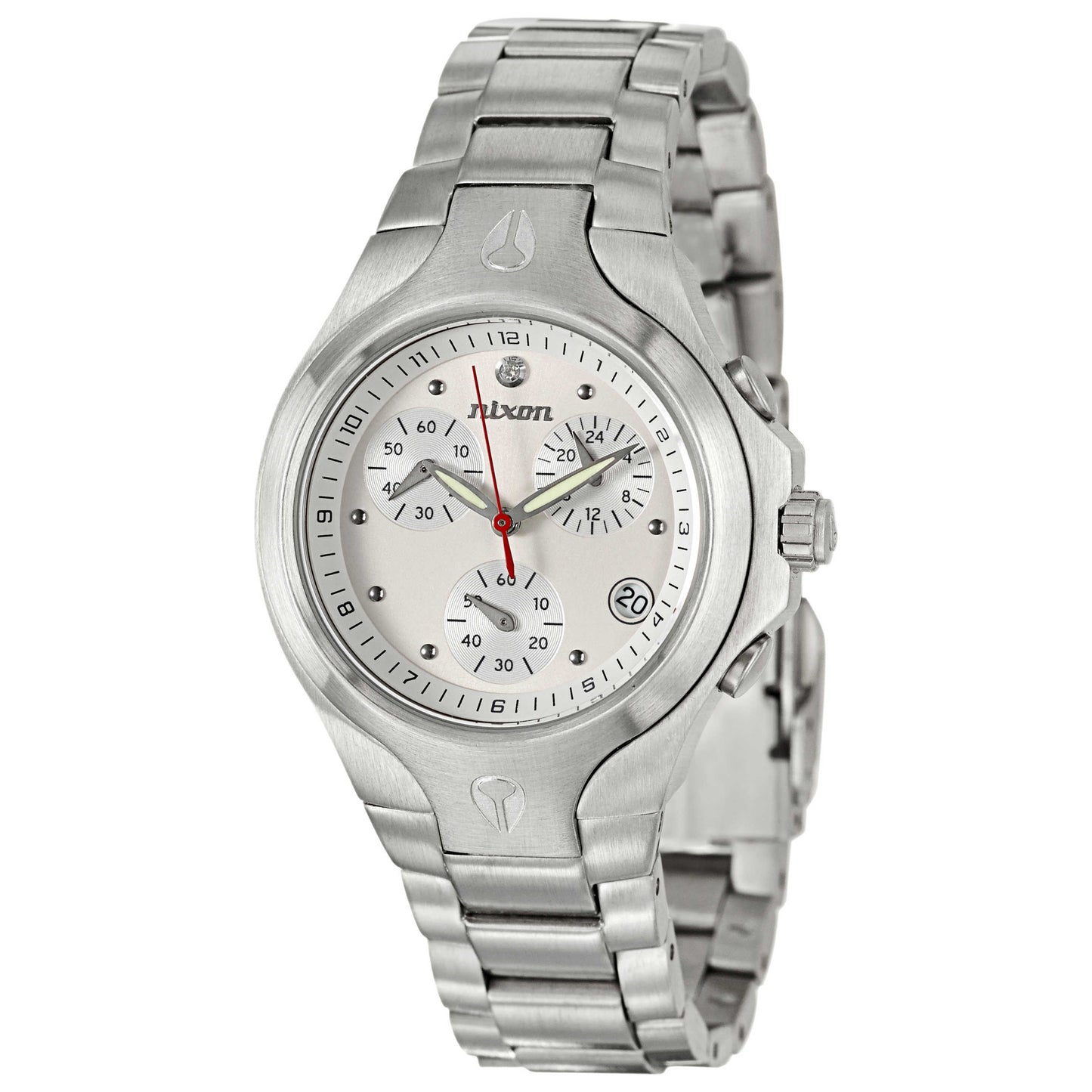 Front view of Nixon The Starlet Women's Japanese Quartz (Battery-Powered) Watch A081