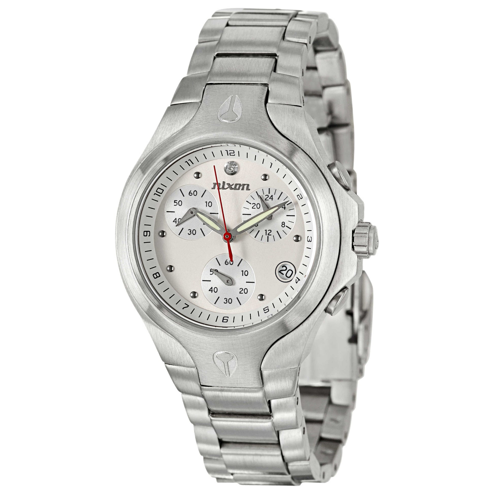 Front view of Nixon The Starlet Women's Japanese Quartz (Battery-Powered) Watch A081