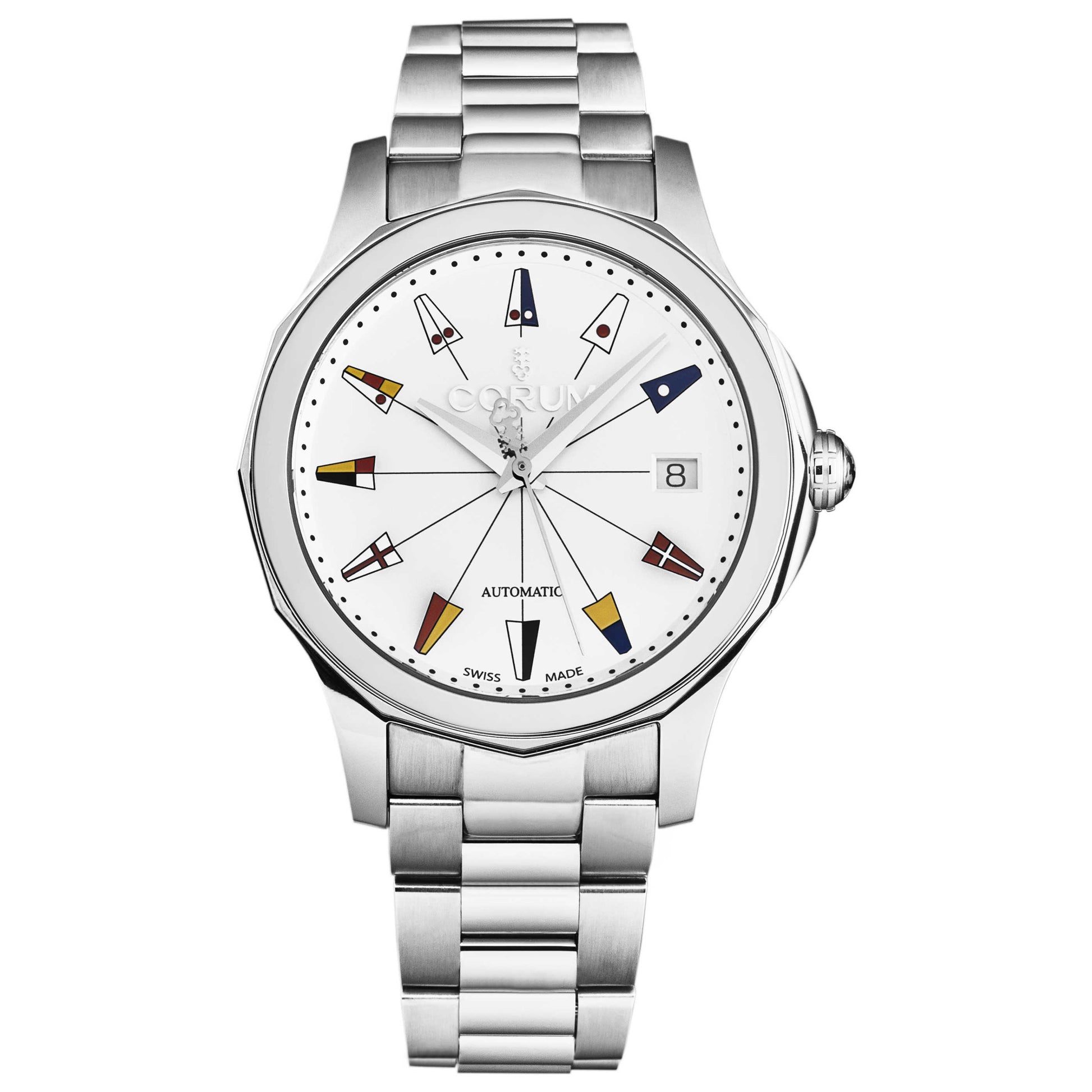 Front view of Corum Admiral Cup Women's Automatic Watch A082-02888
