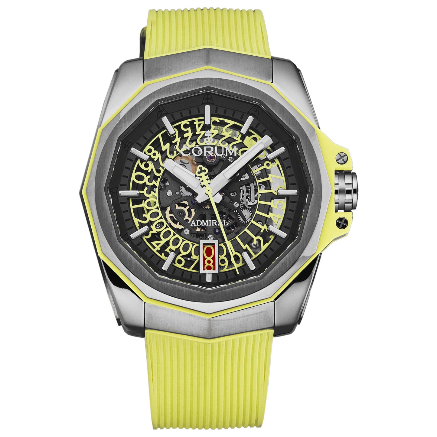 Front view of Corum Admiral Cup Men's Automatic Watch A082/03704