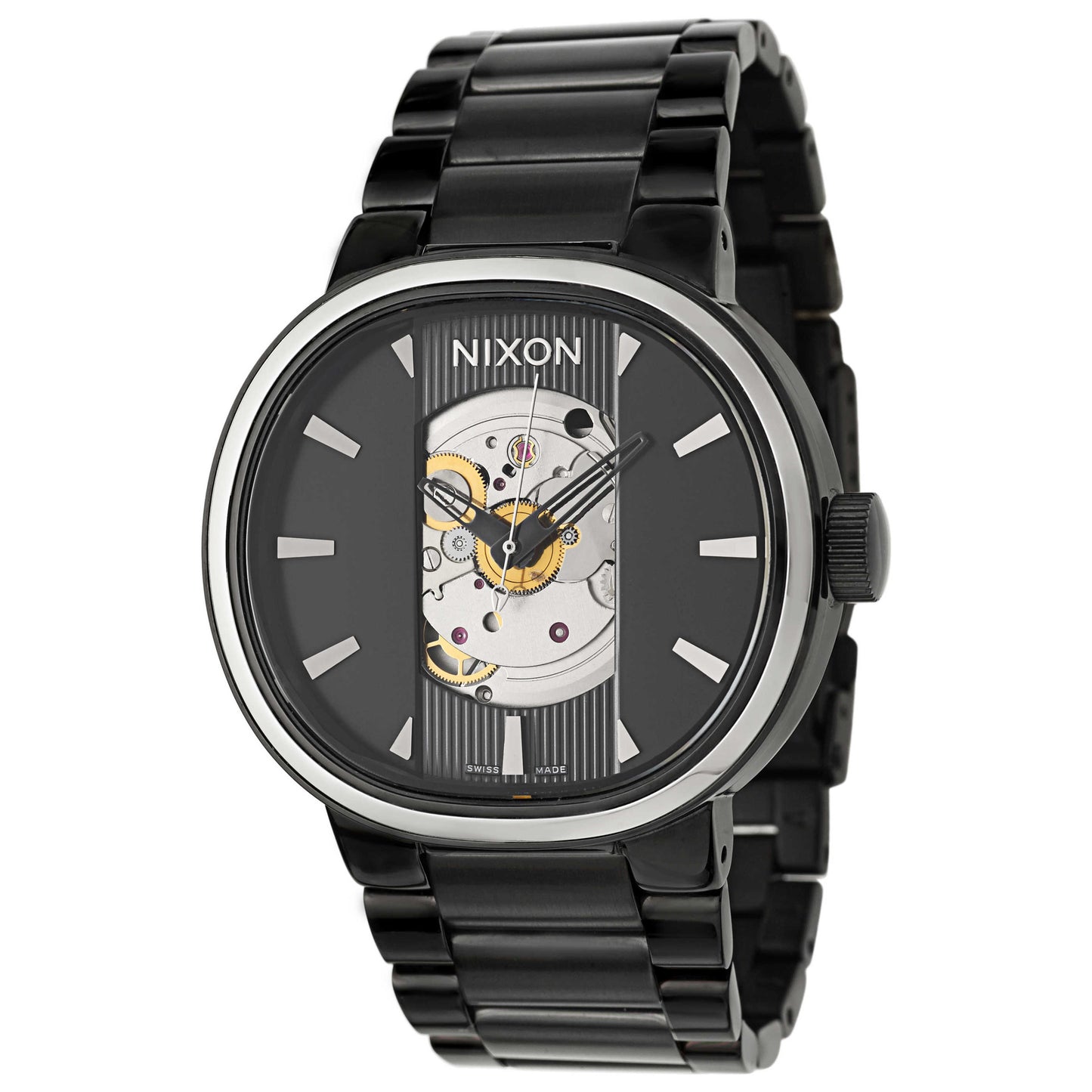 Front view of Nixon The Capital Men's Automatic Watch A089001-00