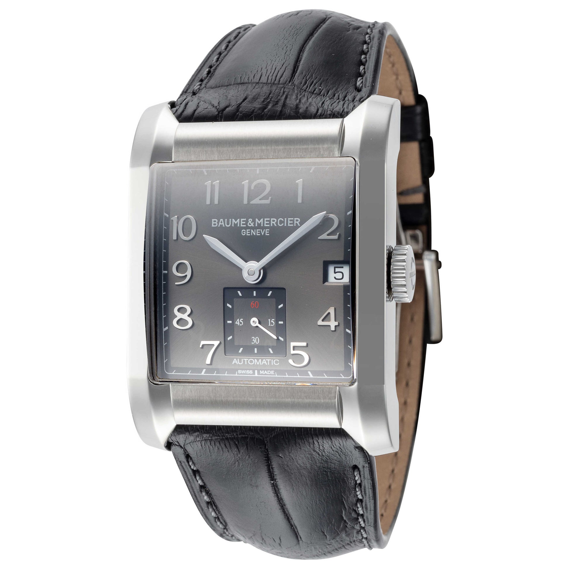 Front view of Baume and Mercier Hampton Men's Automatic Watch A10027