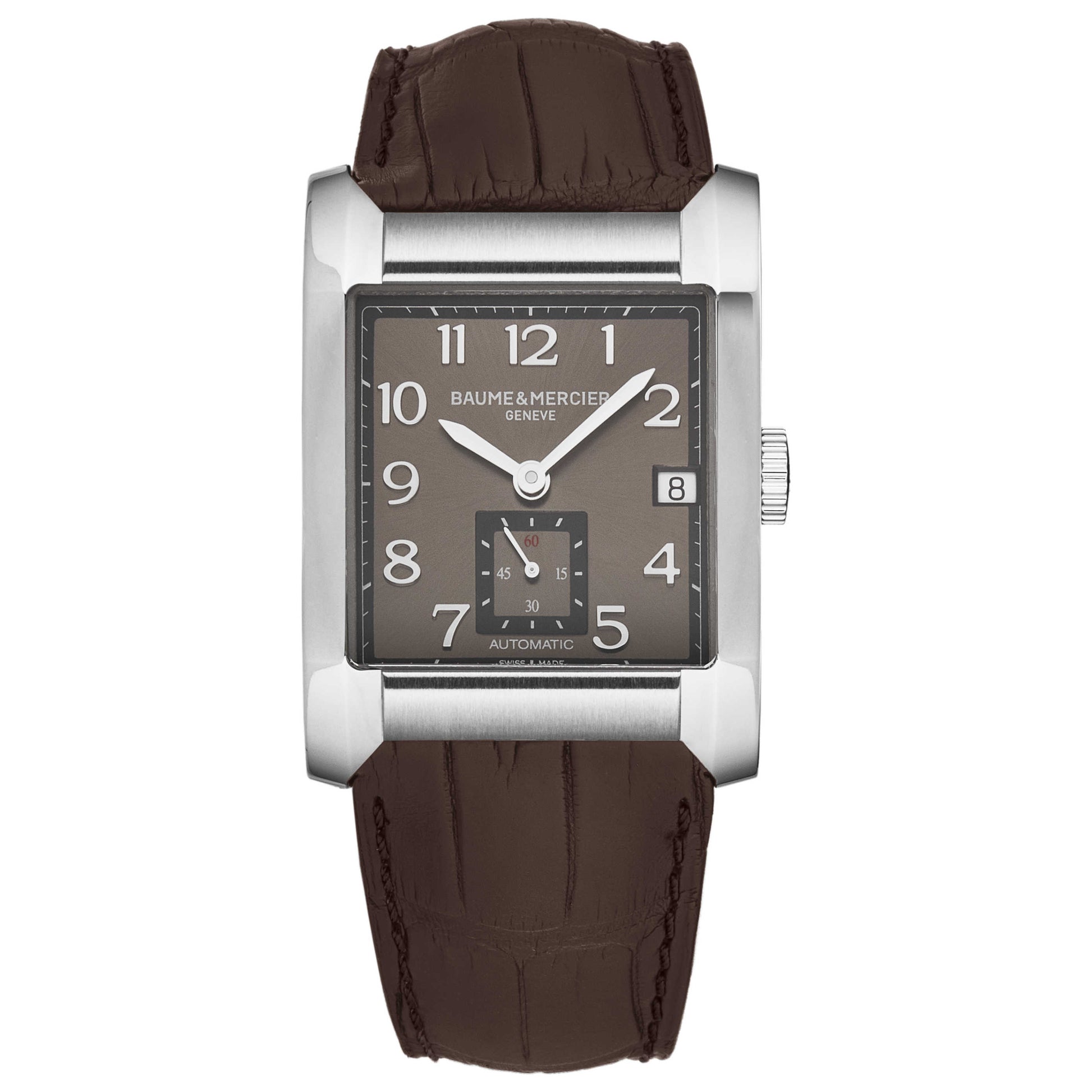 Front view of Baume and Mercier Hampton Men's Automatic Watch A10028