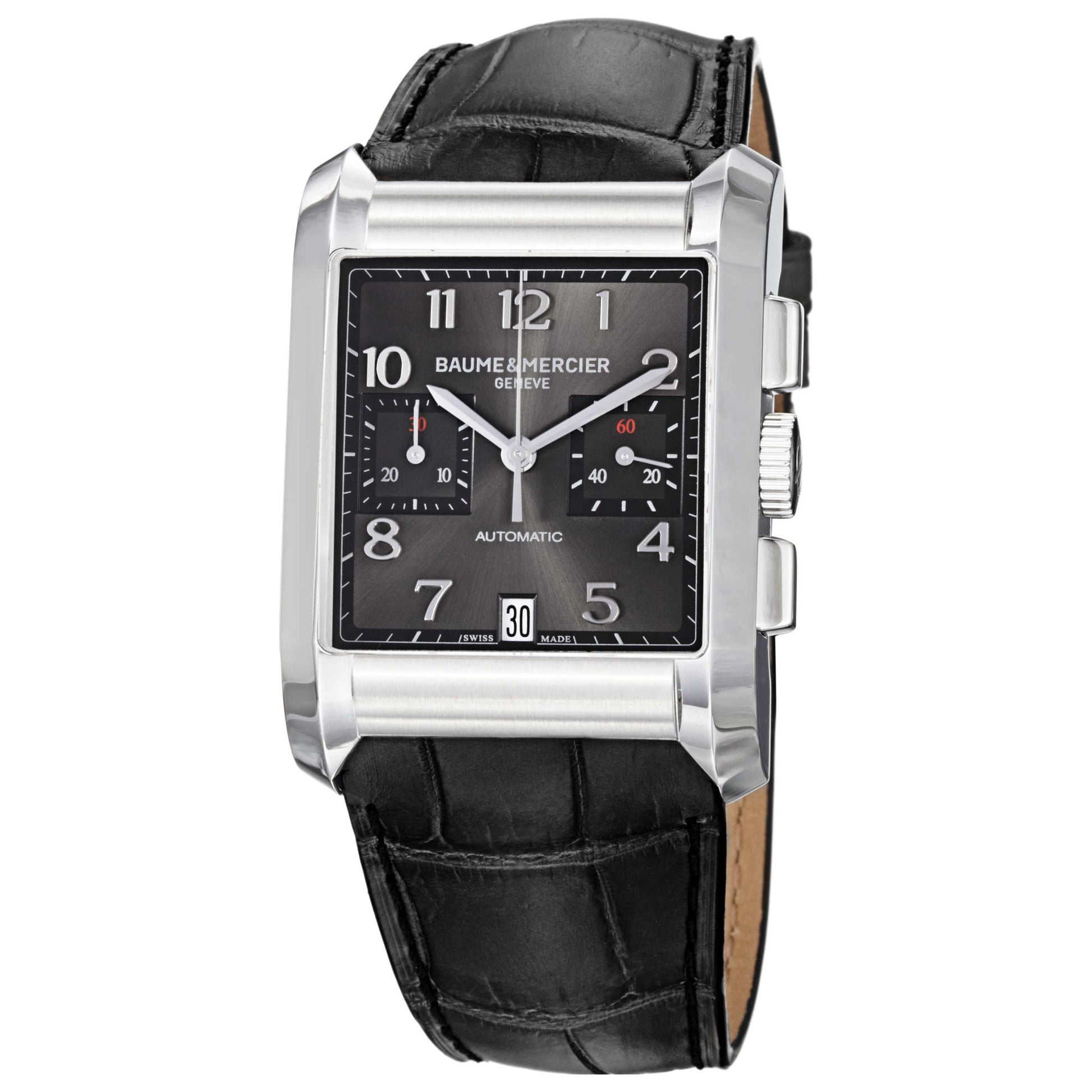Front view of Baume and Mercier Hampton Men's Automatic Watch A10030