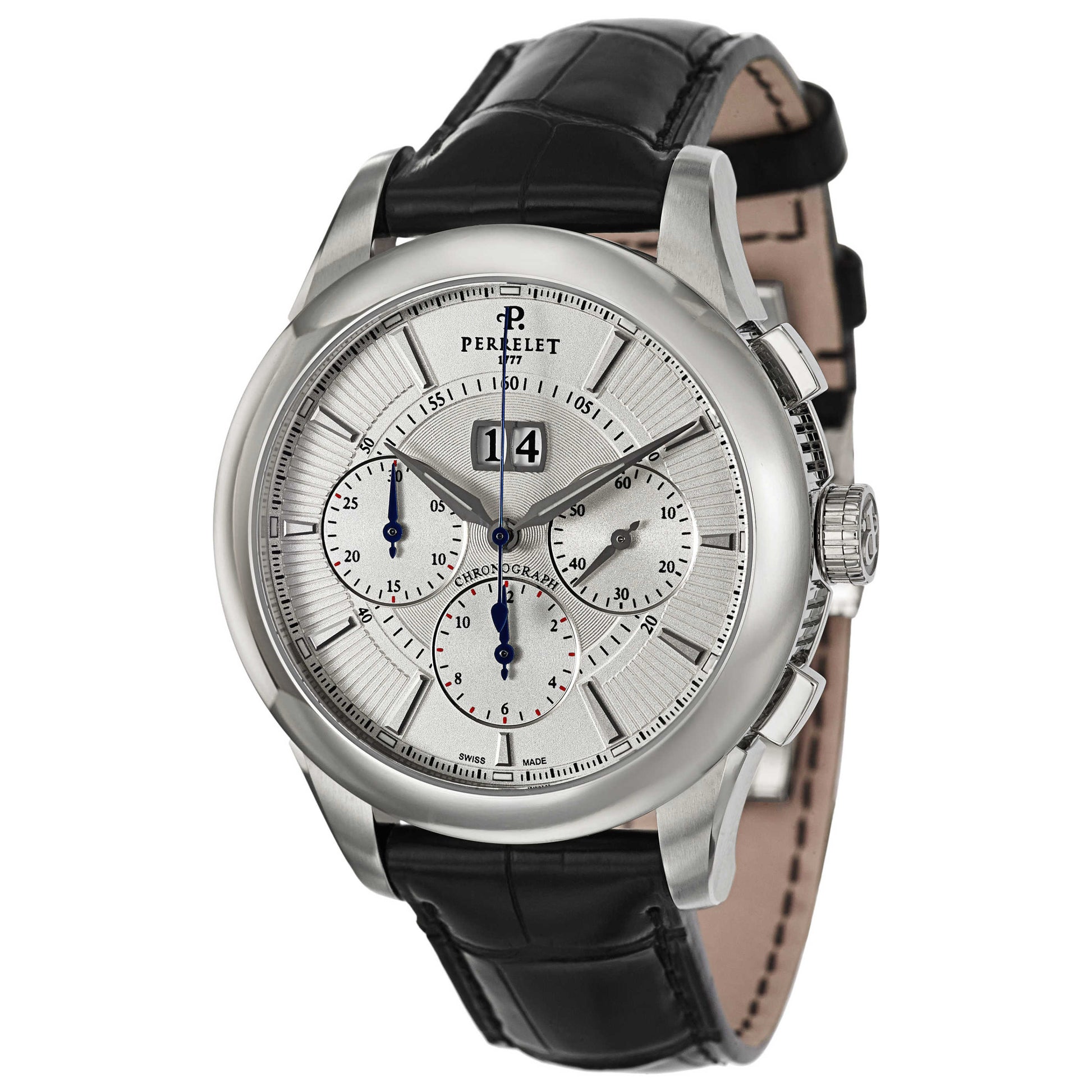 Front view of Perrelet Chronograph Men's Automatic Watch A1008-8