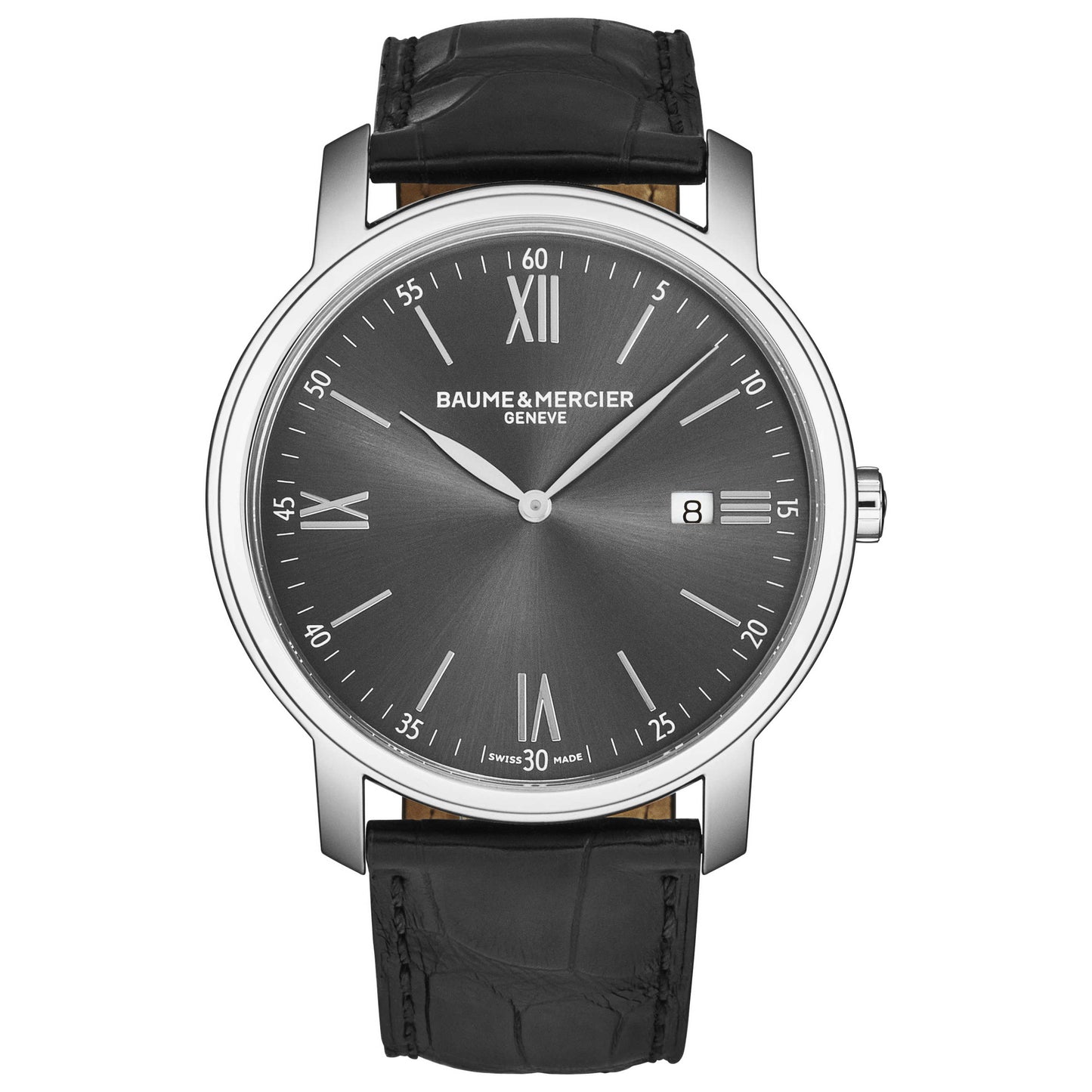 Front view of Baume and Mercier Classima Men's Quartz Watch A10191