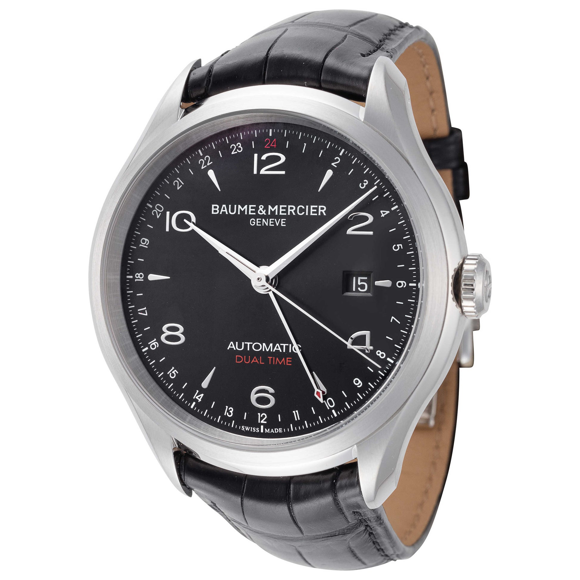 Front view of Baume and Mercier Clifton Men's Automatic Watch A10302