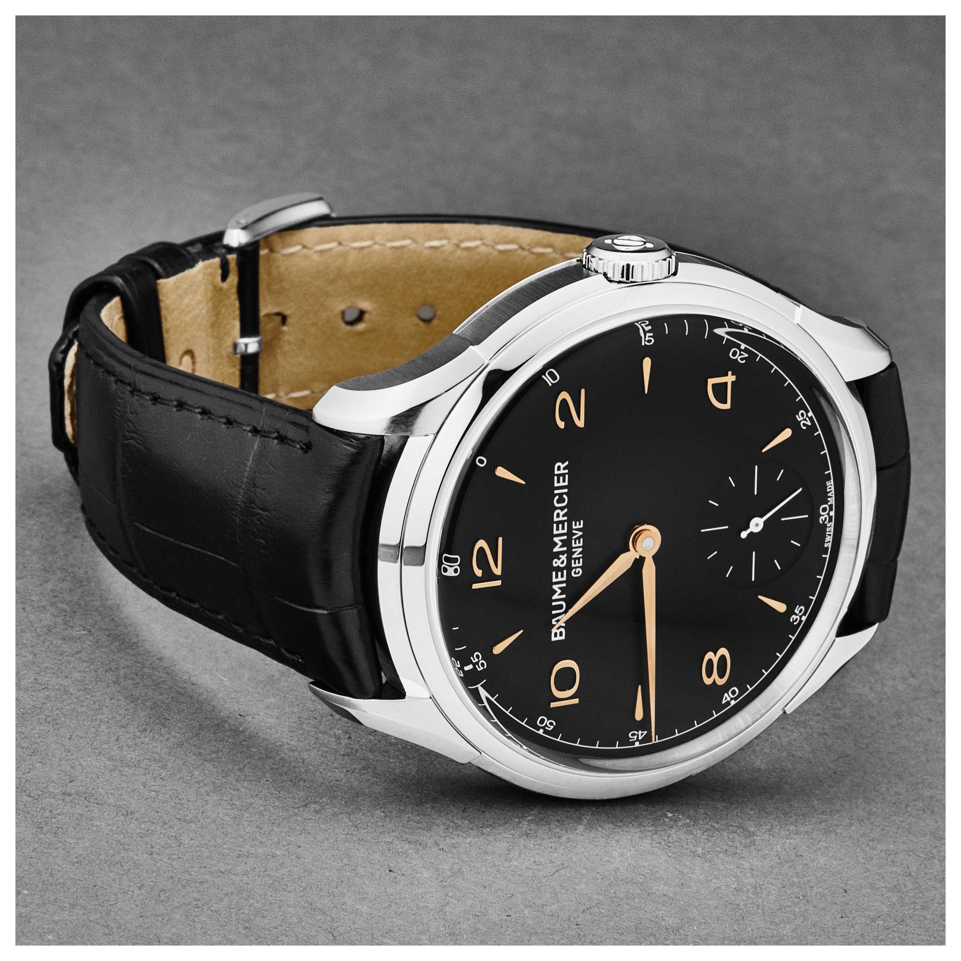 Baume and Mercier Clifton Men's Manual-Wind Watch A10364 - Image #4