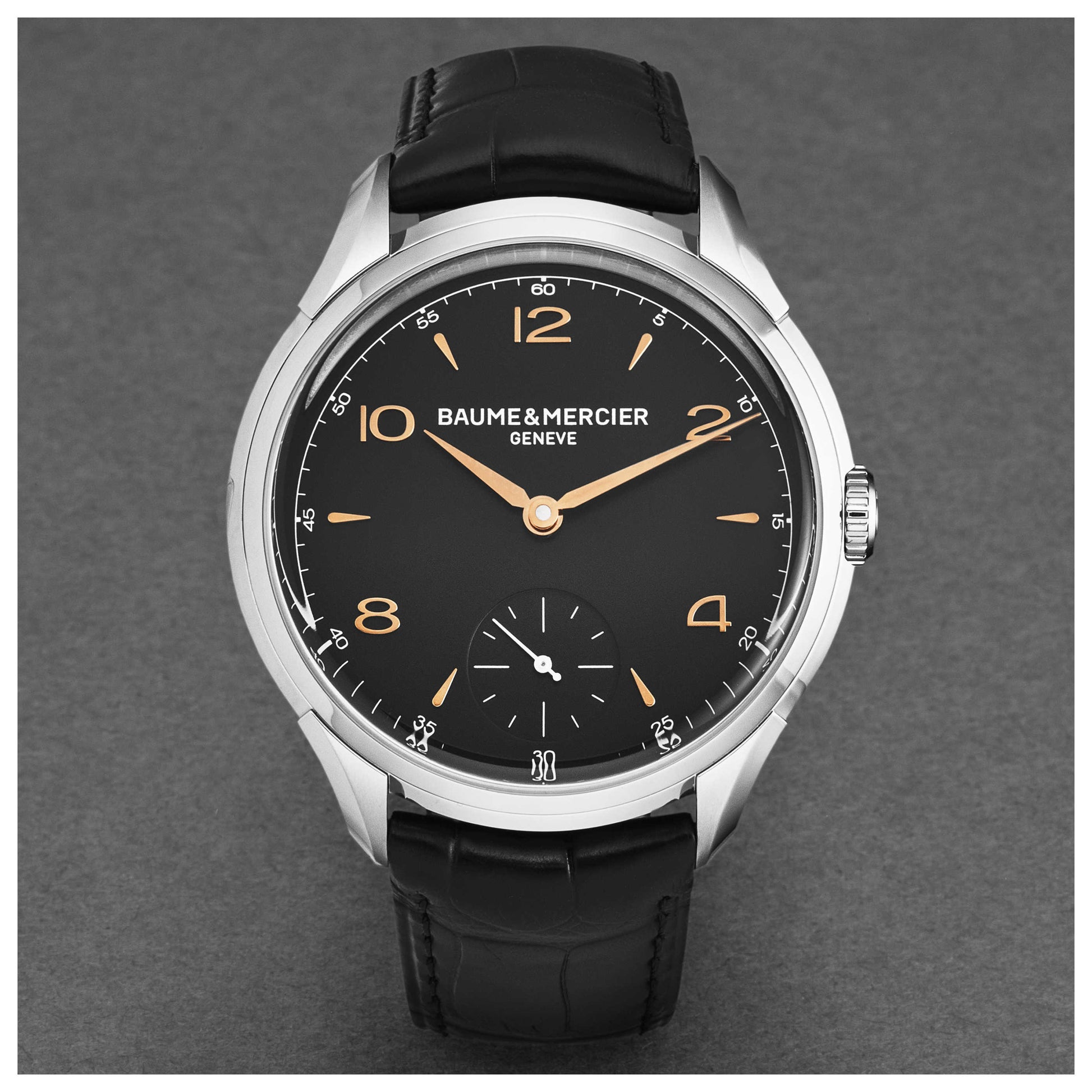 Baume and Mercier Clifton Men's Manual-Wind Watch A10364 - Image #5