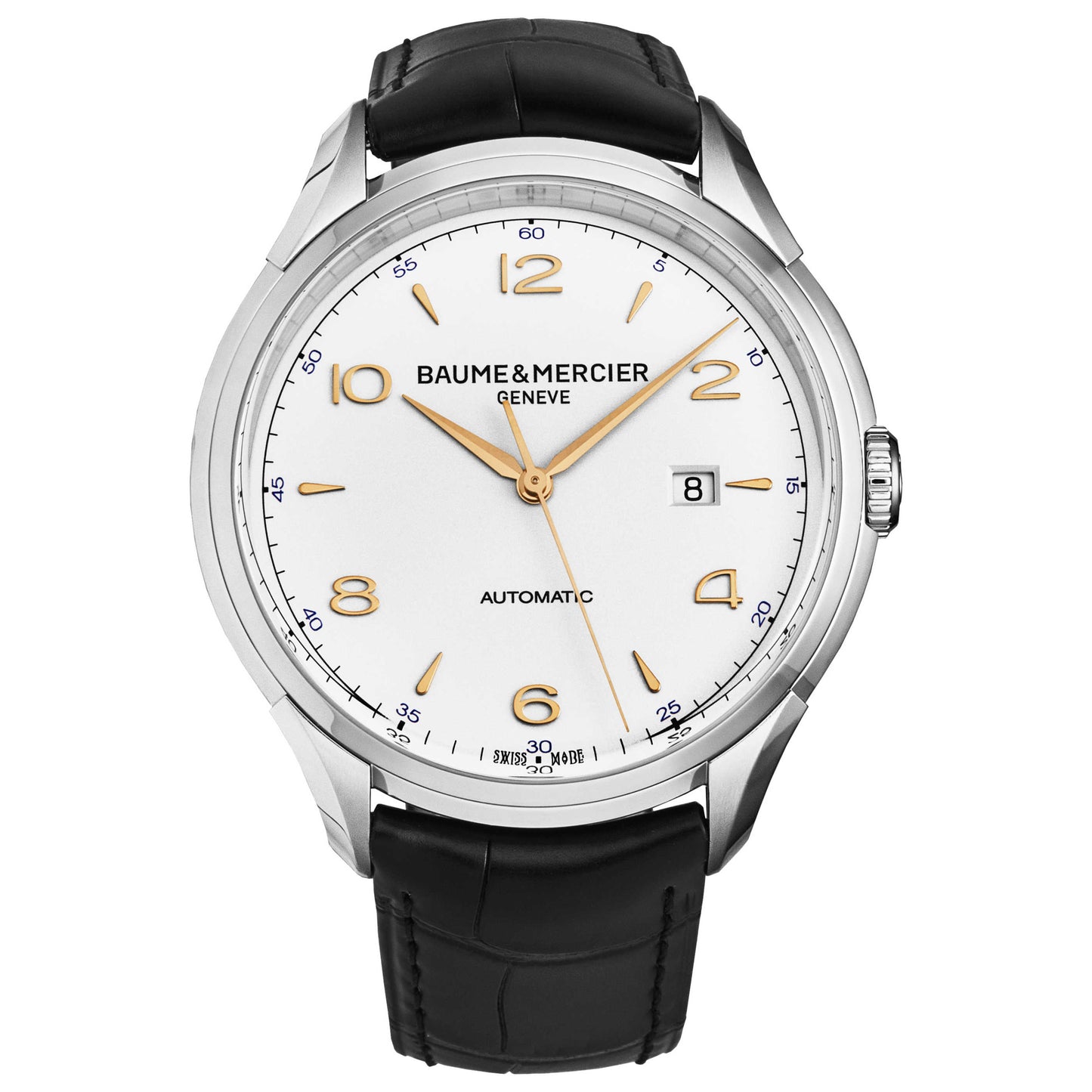 Front view of Baume and Mercier Clifton Men's Automatic Watch A10365