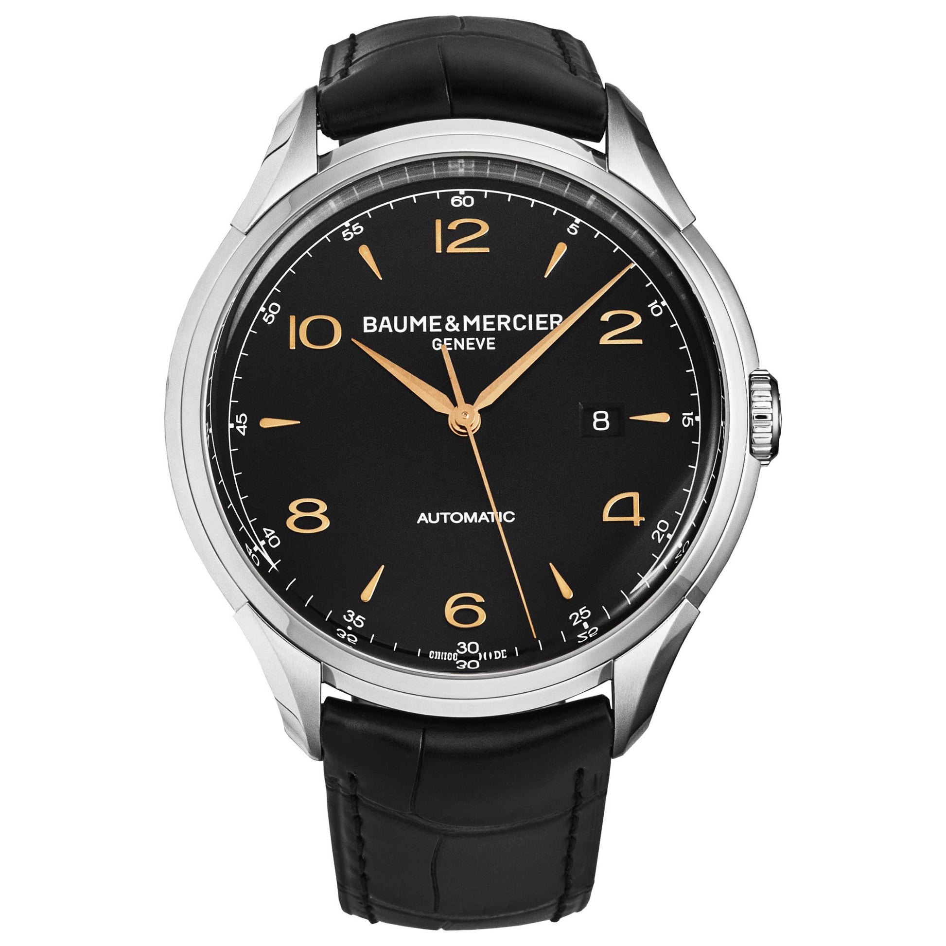 Front view of Baume and Mercier Clifton Men's Automatic Watch A10366