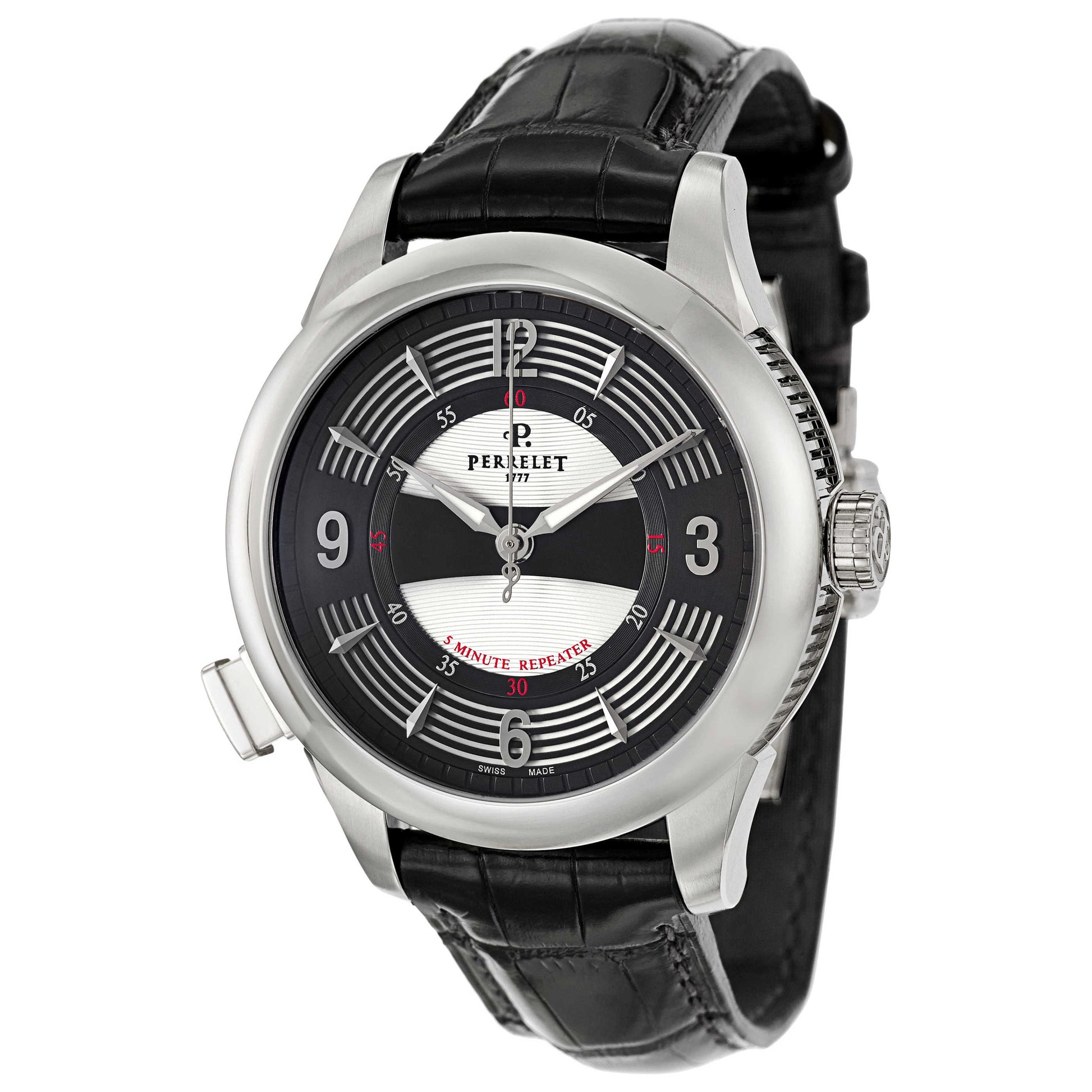 Front view of Perrelet Maestro Men's Automatic Watch A1038-1