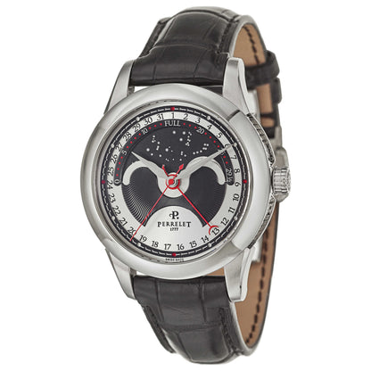 Front view of Perrelet Moonphase Men's Automatic Watch A1039-2