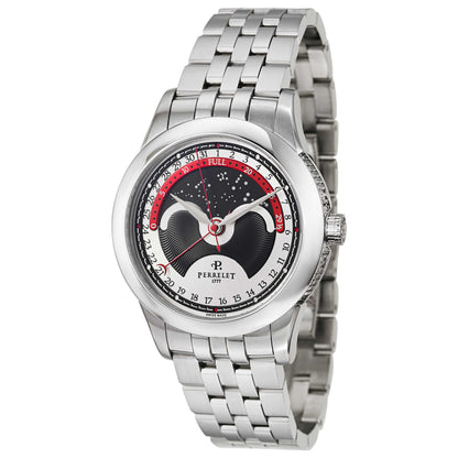 Front view of Perrelet Moonphase Men's Automatic Watch A1039-D