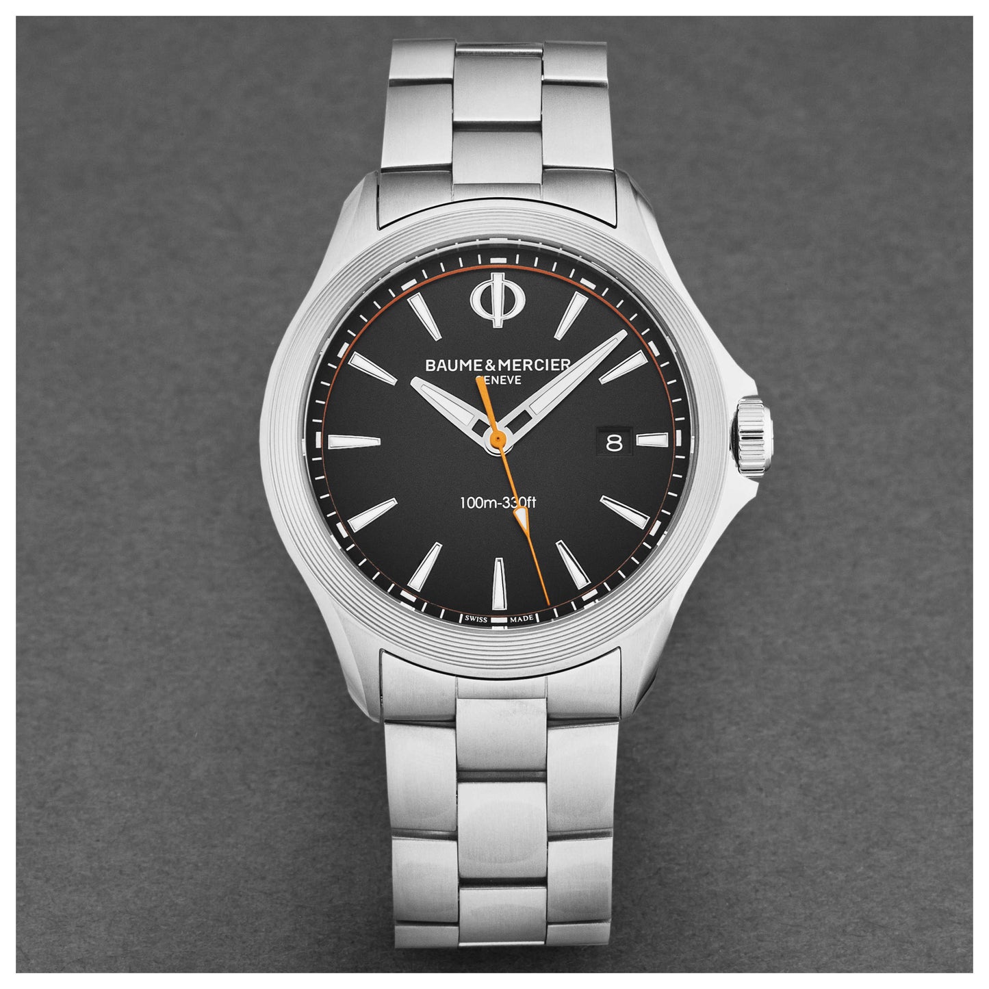 Left view of Baume and Mercier Clifton Men's Quartz Watch A10412