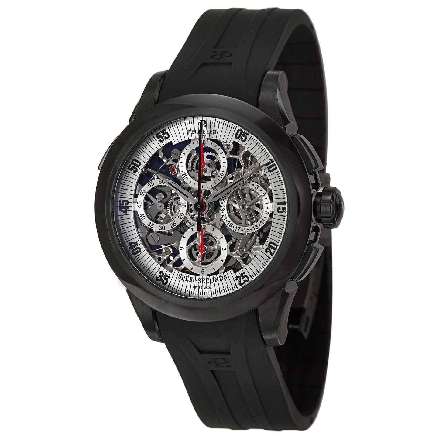 Front view of Perrelet Chronograph Men's Automatic Watch A1045-3A
