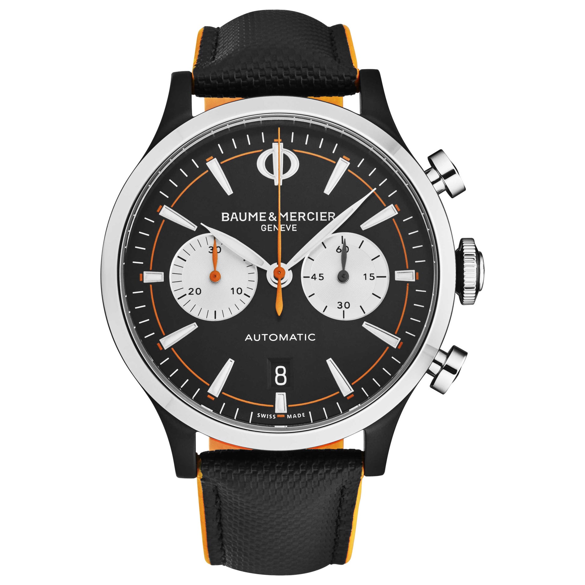 Front view of Baume and Mercier Capeland Men's Automatic Watch A10451