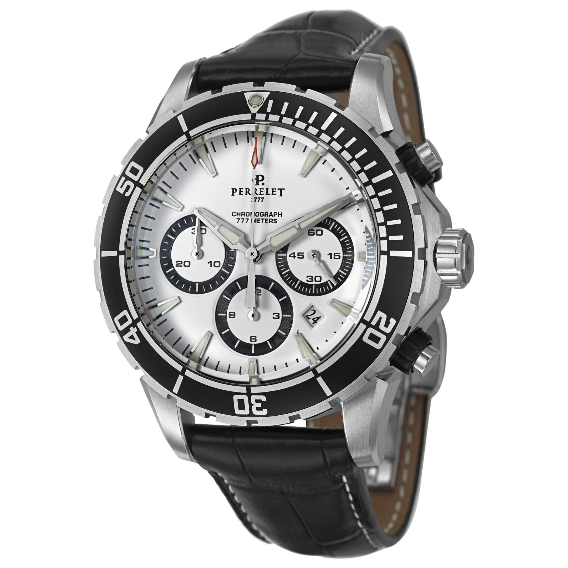 Front view of Perrelet Diver Men's Automatic Watch A1054-1
