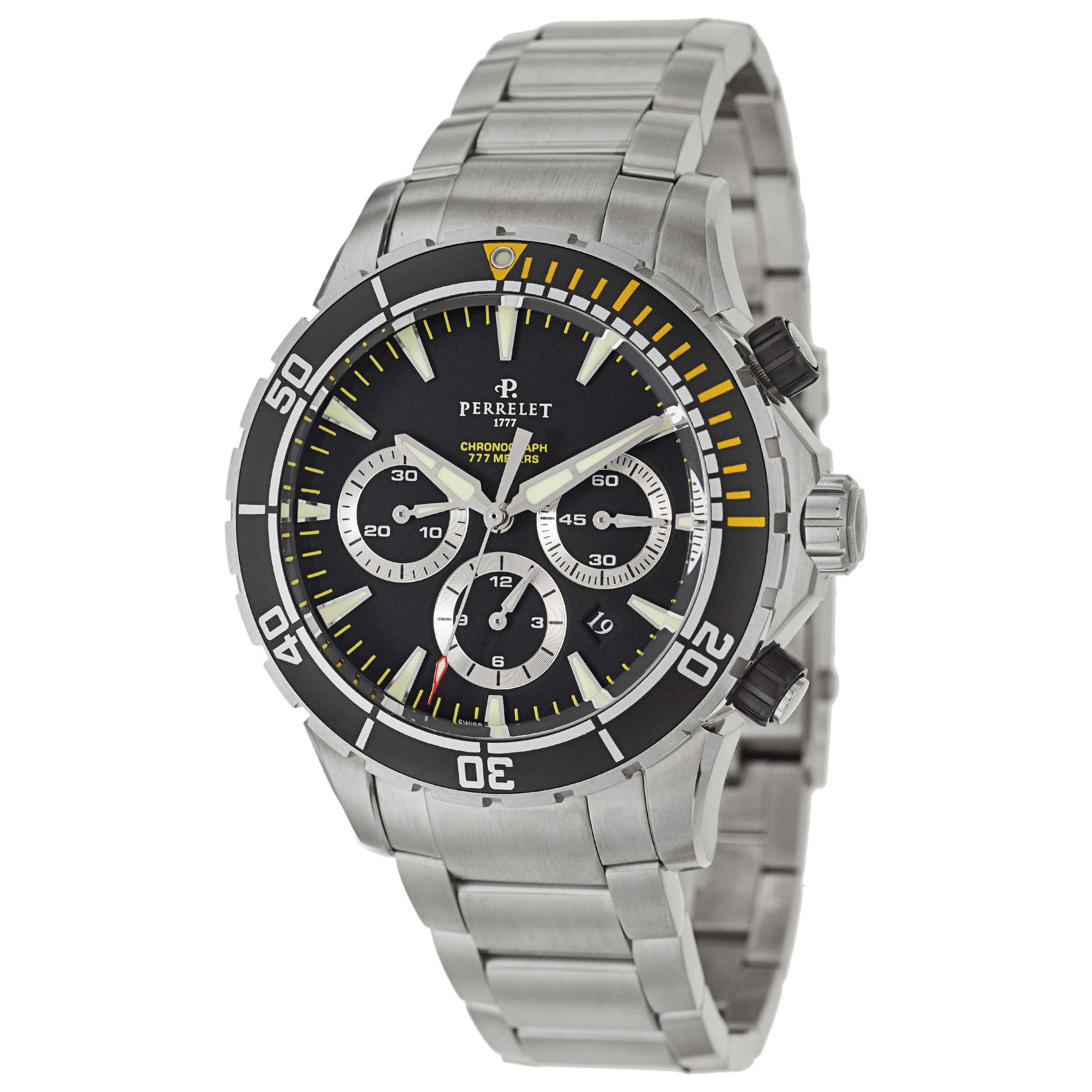 Front view of Perrelet Diver Men's Automatic Watch A1054D