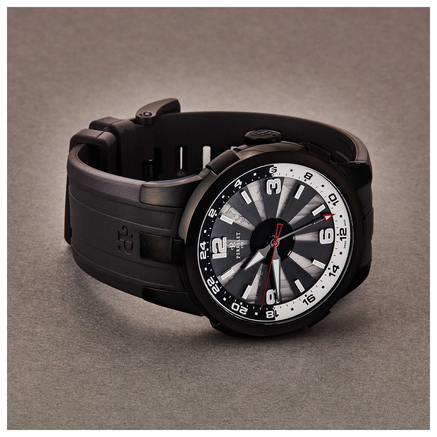 Perrelet Turbine GMT Men's Automatic Watch A1093/1 - Image #5