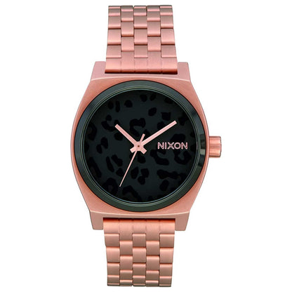Front view of Nixon The Time Teller Women's Japanese Quartz (Battery-Powered) Watch A11303000-00
