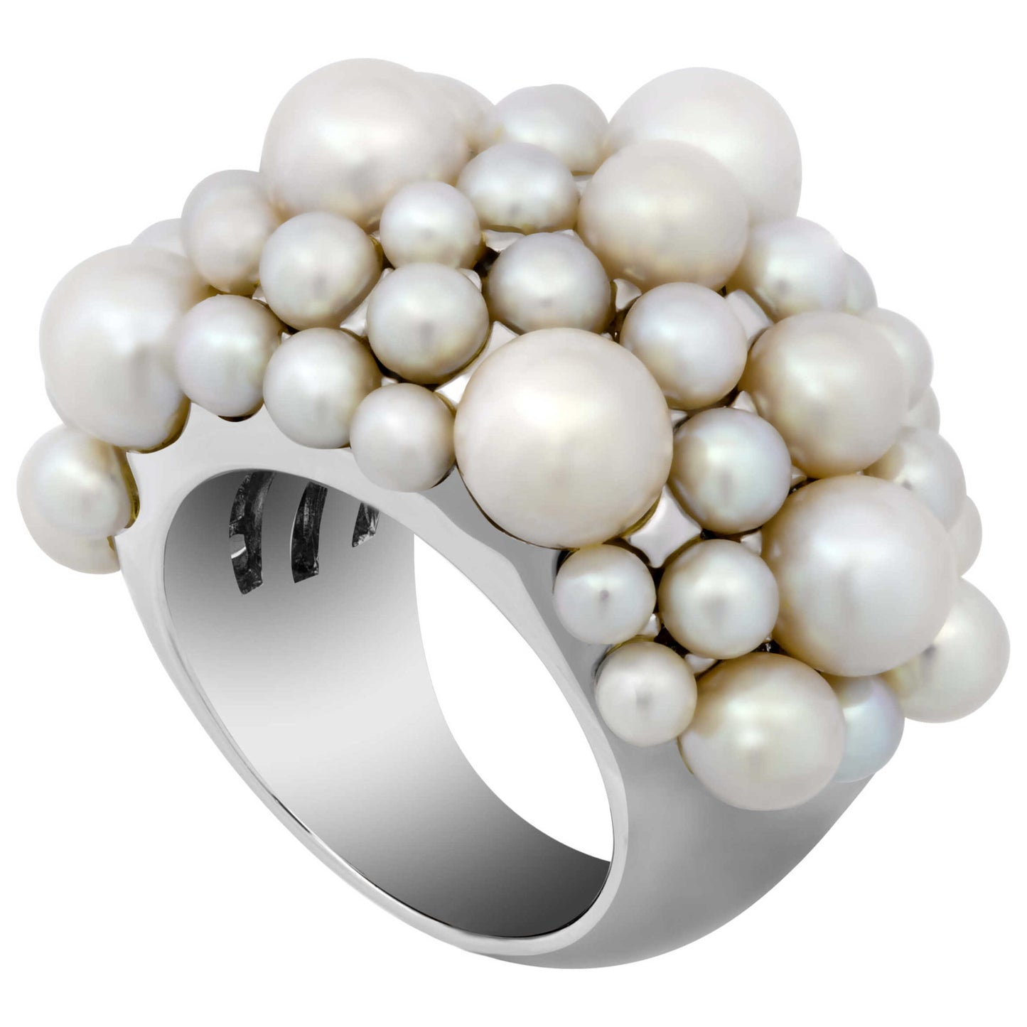 Front view of Mimi Milano Ring Women's Ring A115B1-S54-5