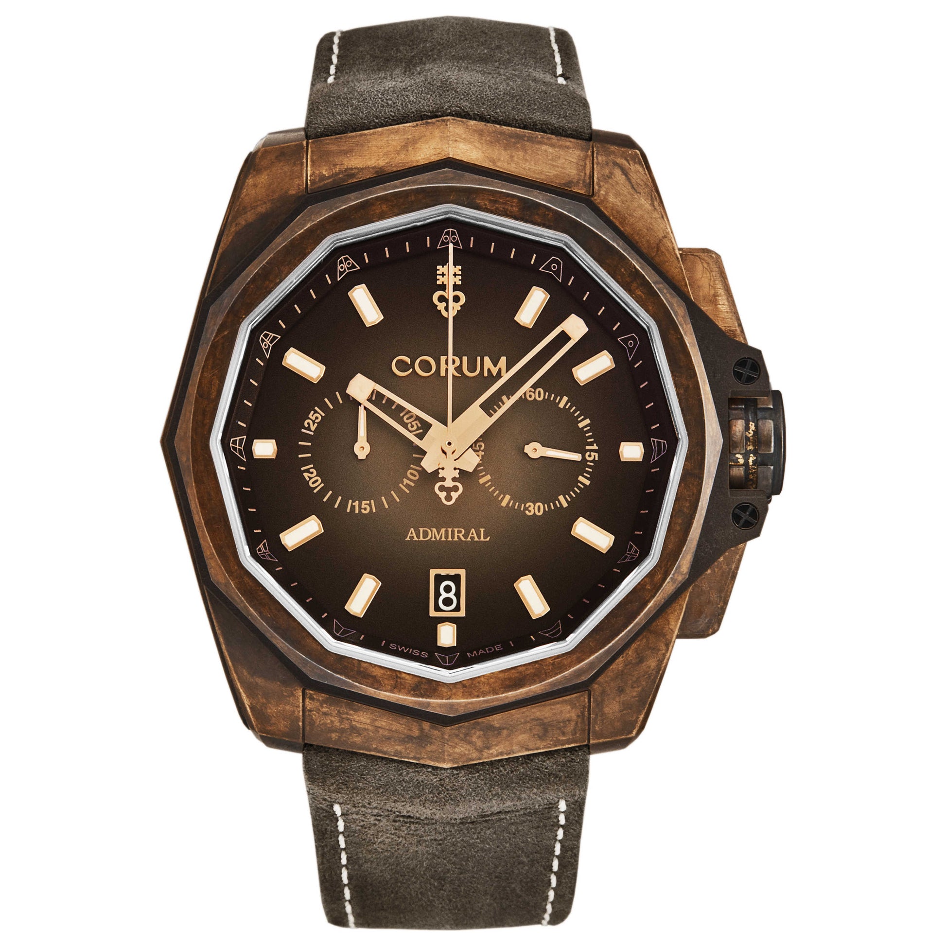 Front view of Corum Admiral Cup Men's Automatic Watch A116/04206