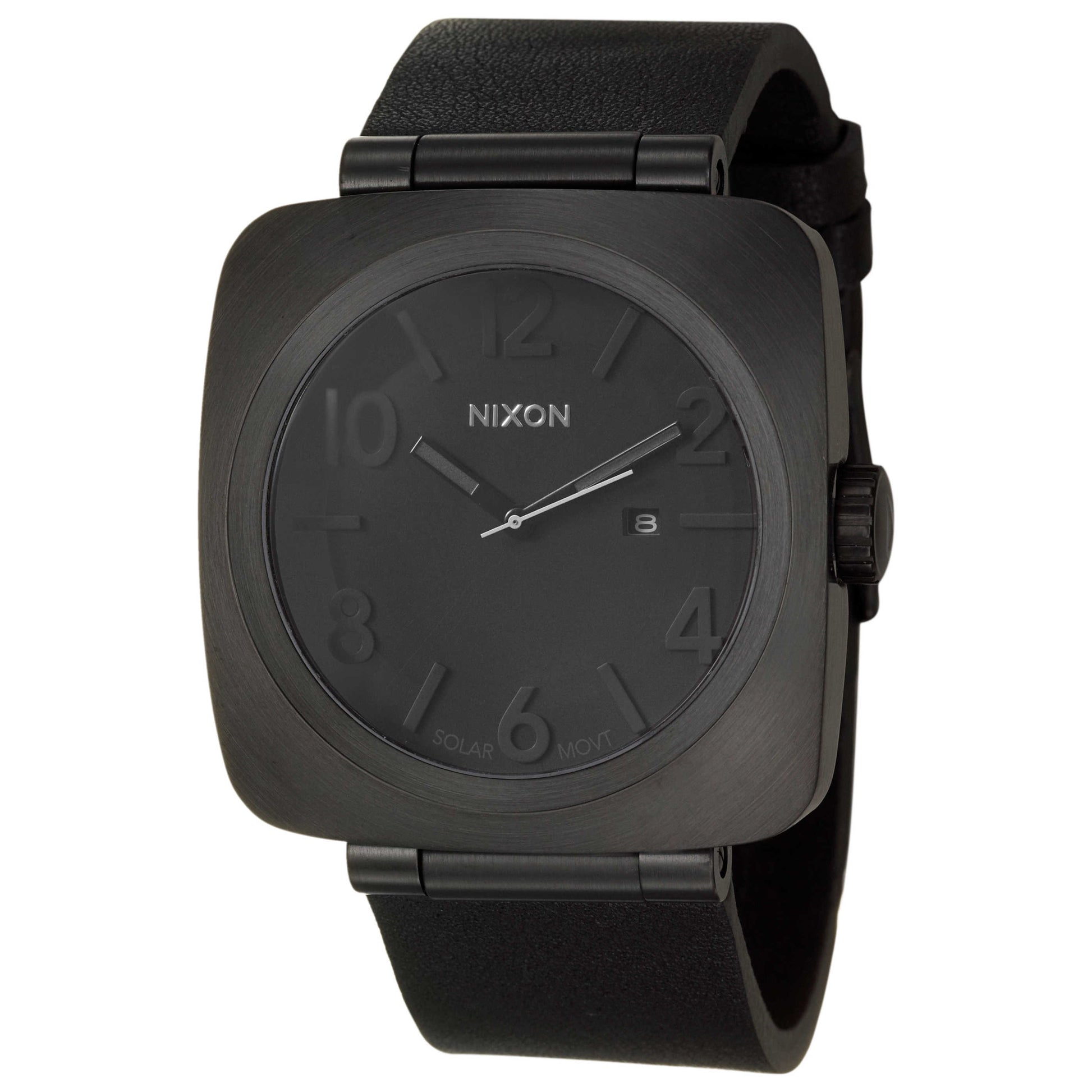 Front view of Nixon The Volta Men's Solar Powered Quartz Watch A117001-00