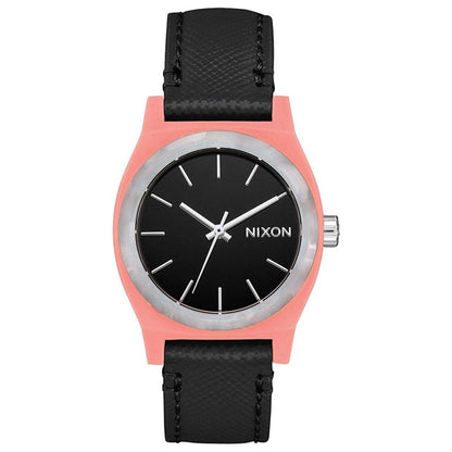 Front view of Nixon The Time Teller Women's Quartz Watch A11723188-00