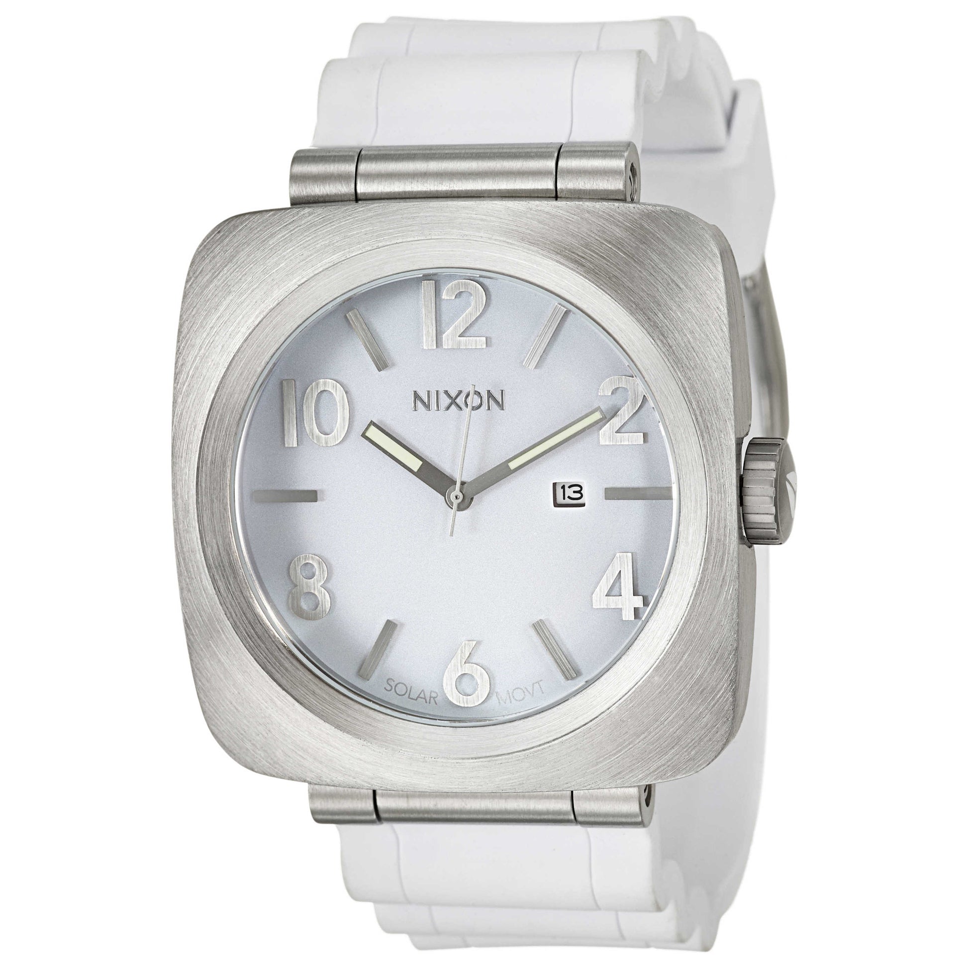Front view of Nixon The Volta Men's Solar Powered Quartz Watch A118100-00