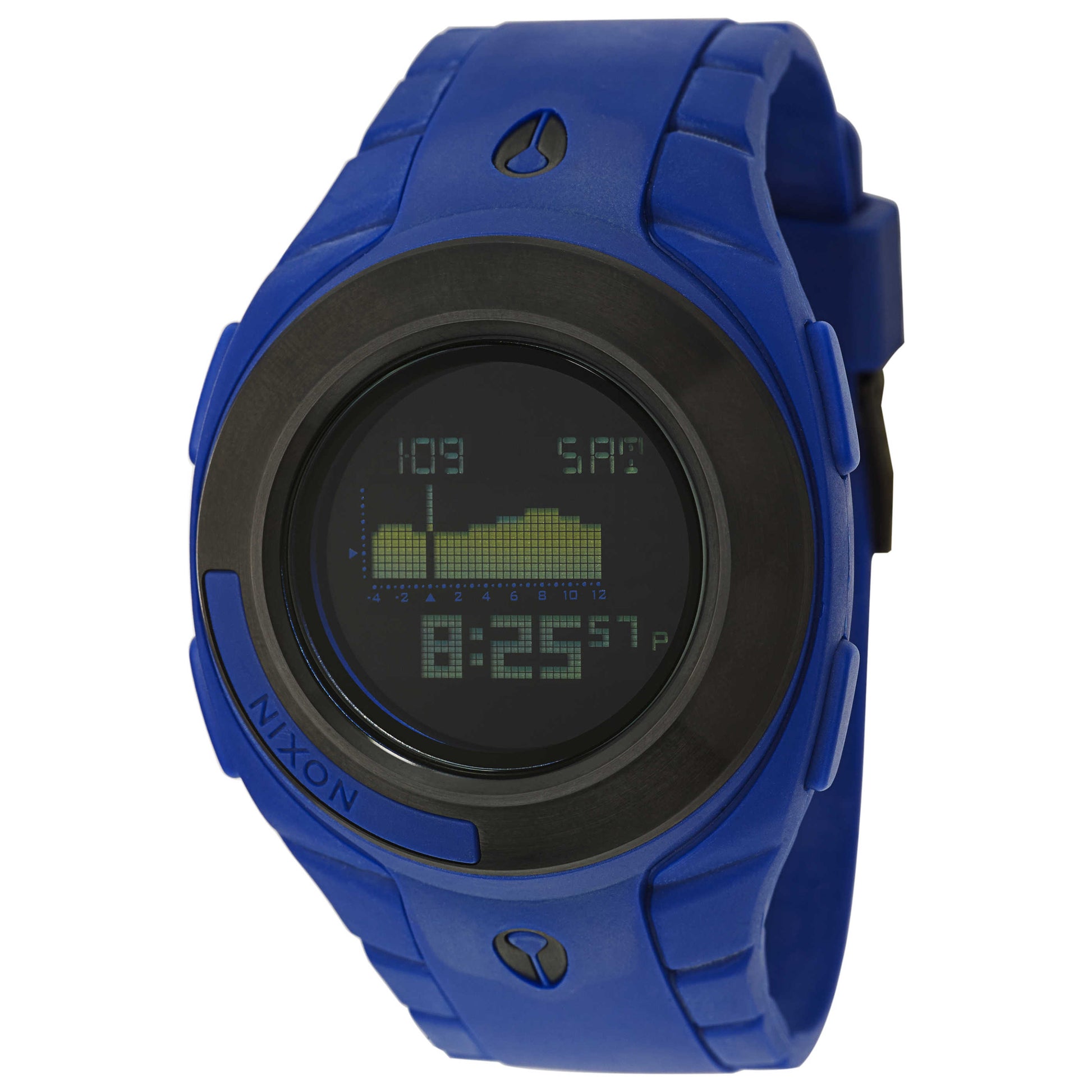 Front view of Nixon The Outsider Tide Men's Quartz Watch A128374-00