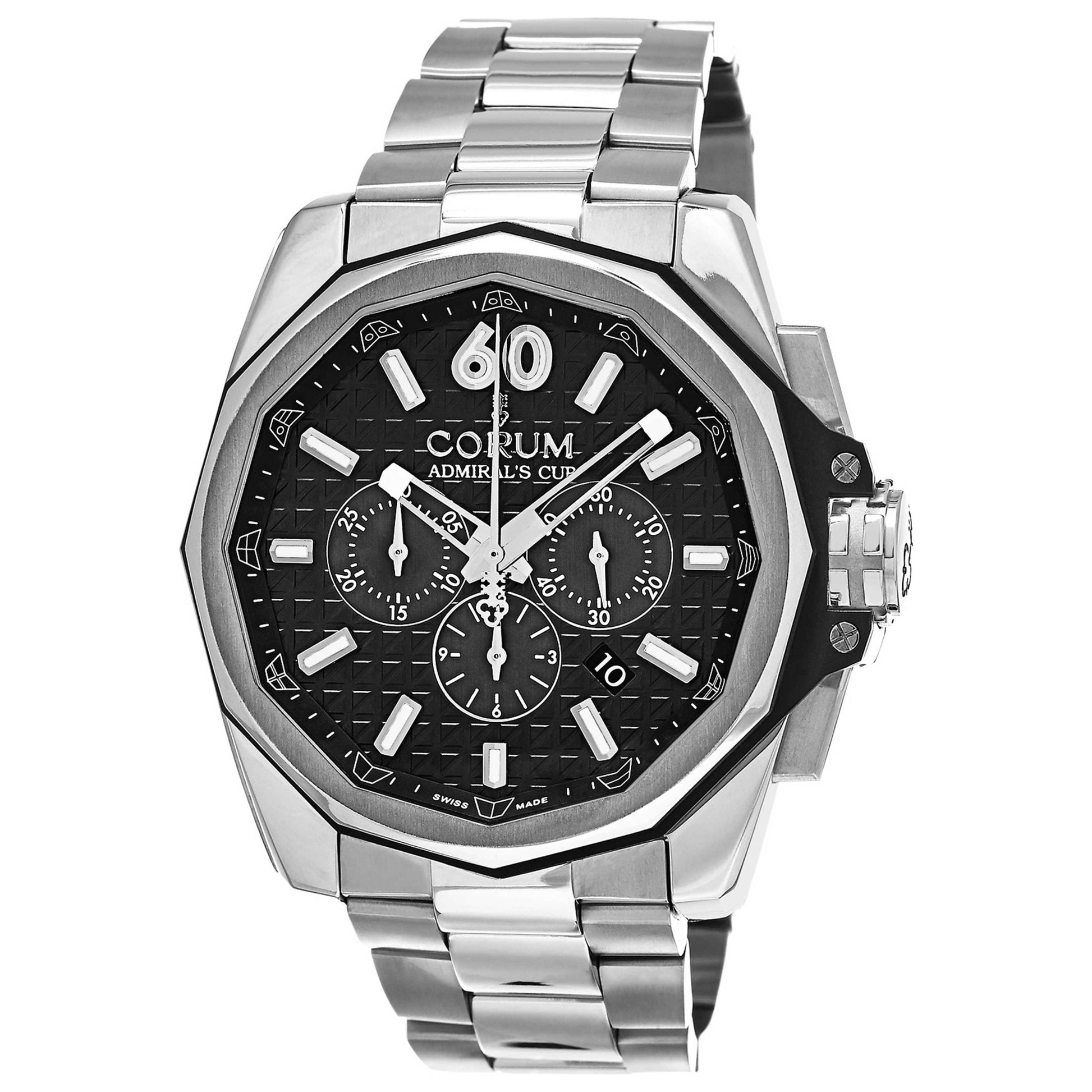Front view of Corum Admiral Cup Men's Automatic Watch A132/01975
