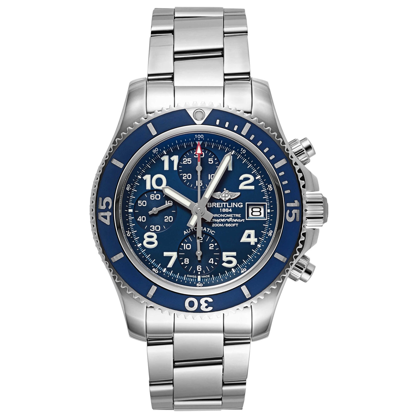 Front view of Breitling Superocean Men's Automatic Watch A13311D1-C936-161A