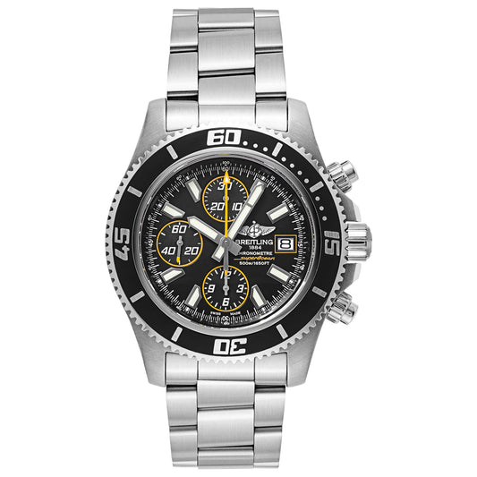 Front view of Breitling Superocean Men's Automatic Watch A1334102-BA82-162A