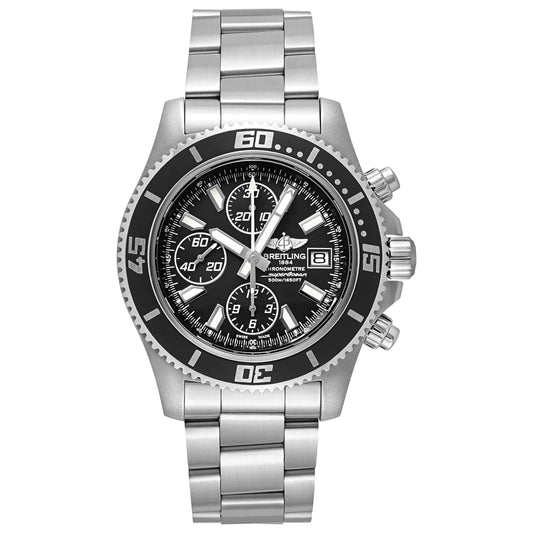 Front view of Breitling Superocean Men's Automatic Watch A1334102-BA84-162A