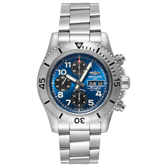 Front view of Breitling Superocean Men's Automatic Watch A13341C3-C893-162A