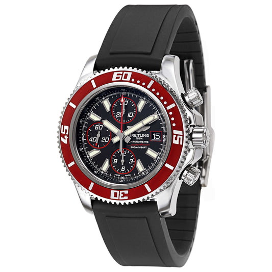 Front view of Breitling Superocean Men's Automatic Watch A13341X9-BA81-134S