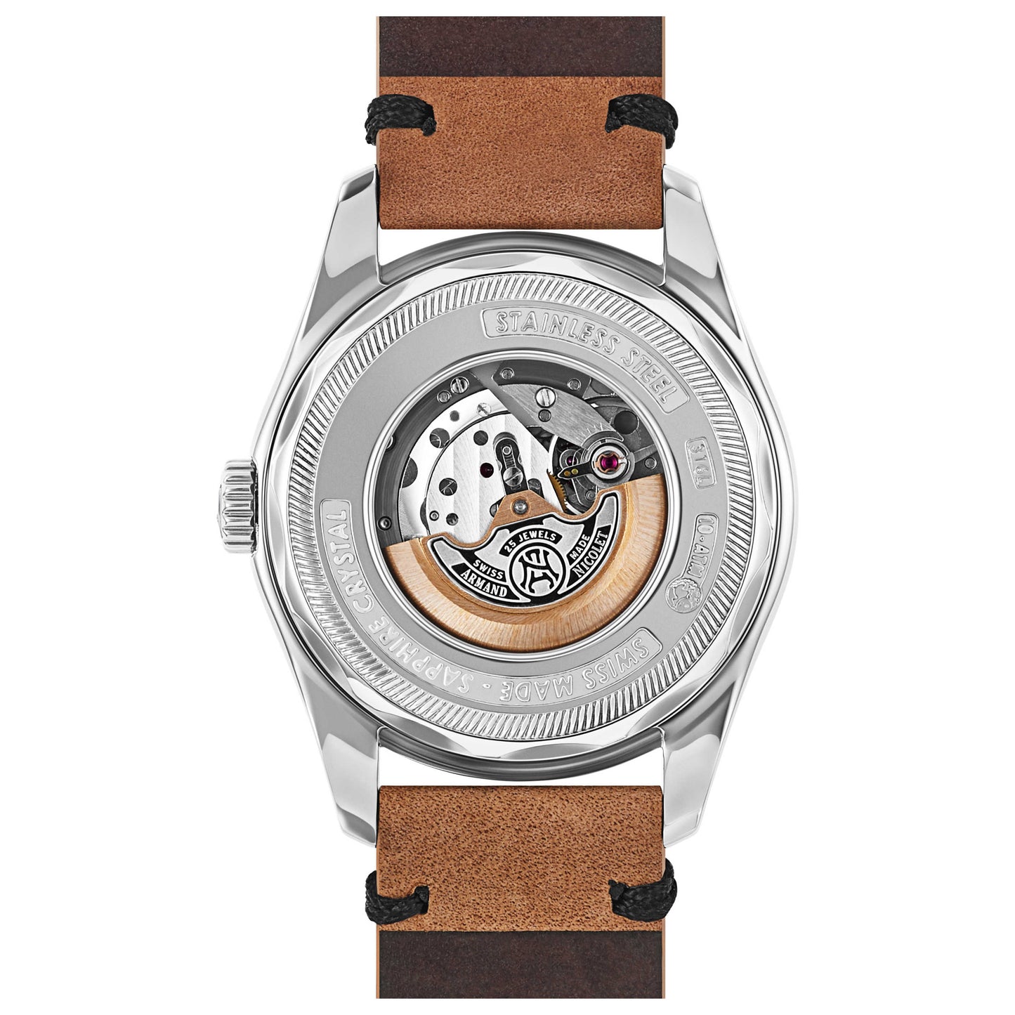Armand Nicolet HS2 Men's Automatic Watch A136AAA-BU-PK2140CA - Image #2