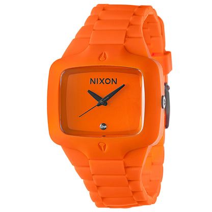 Front view of Nixon The Rubber Player Men's Japanese Quartz (Battery-Powered) Watch A139211-00