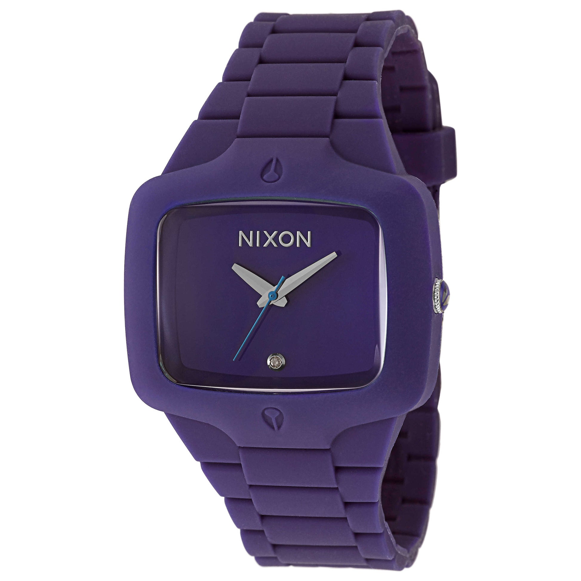 Front view of Nixon The Rubber Player Men's Japanese Quartz (Battery-Powered) Watch A139230-00