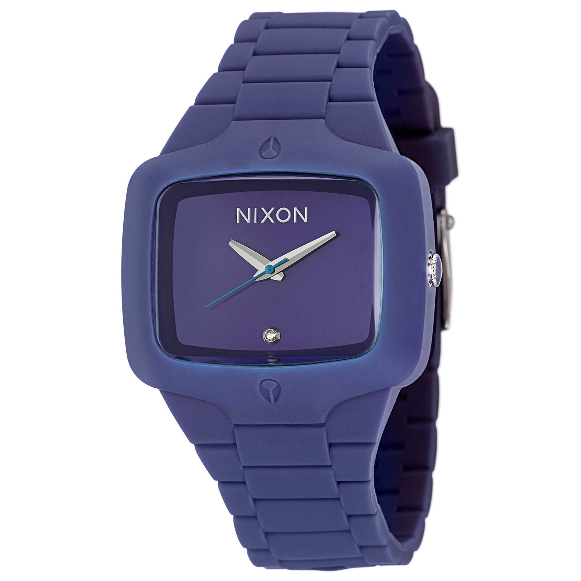 Front view of Nixon The Rubber Player Men's Japanese Quartz (Battery-Powered) Watch A139232-00