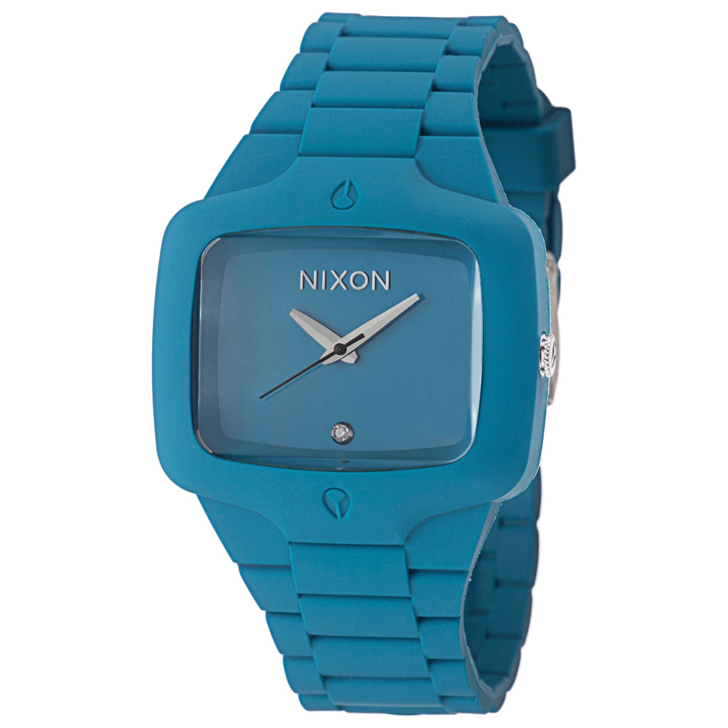 Front view of Nixon The Rubber Player Men's Japanese Quartz (Battery-Powered) Watch A139649-00