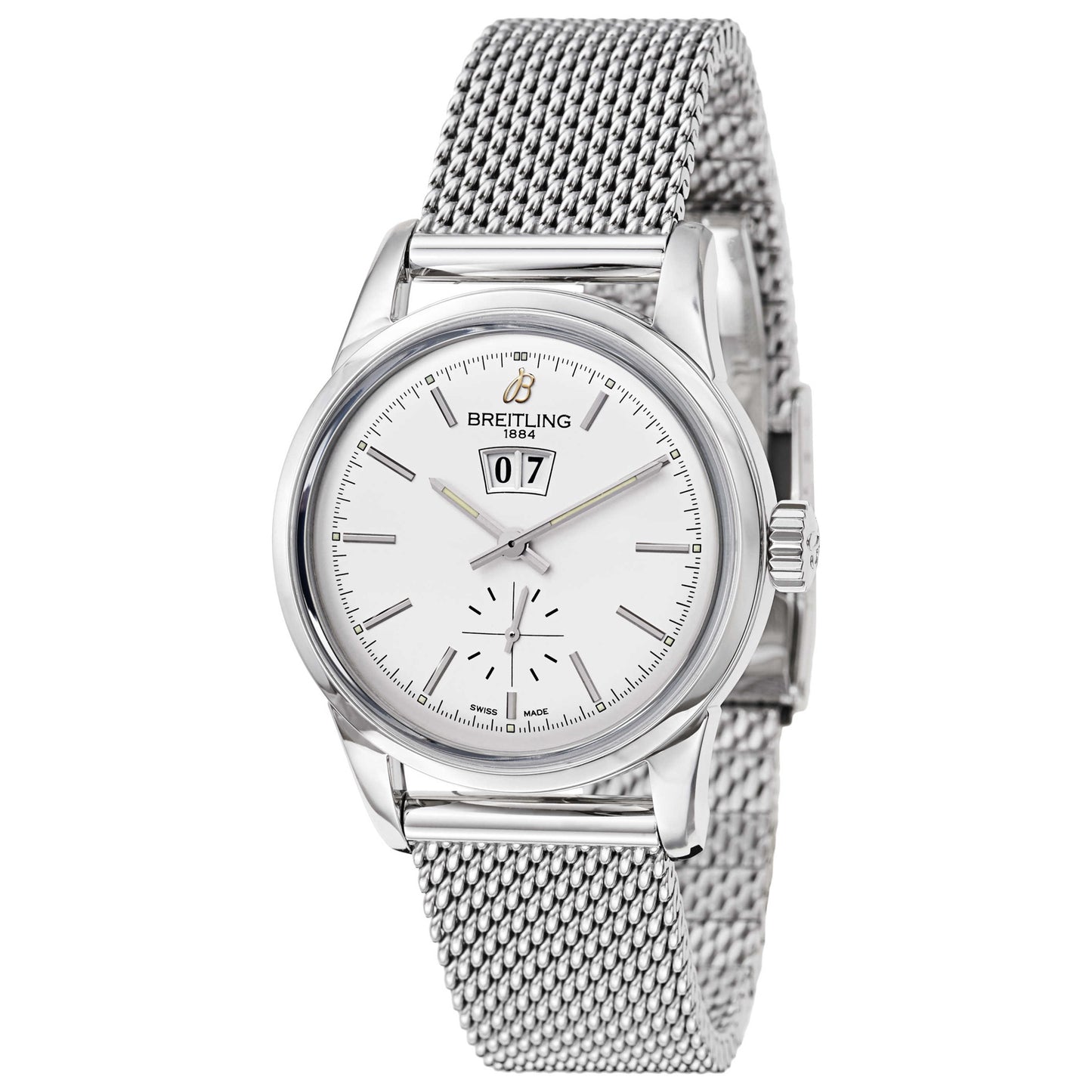 Front view of Breitling Transocean Men's Automatic Watch A1631012-G781-171A