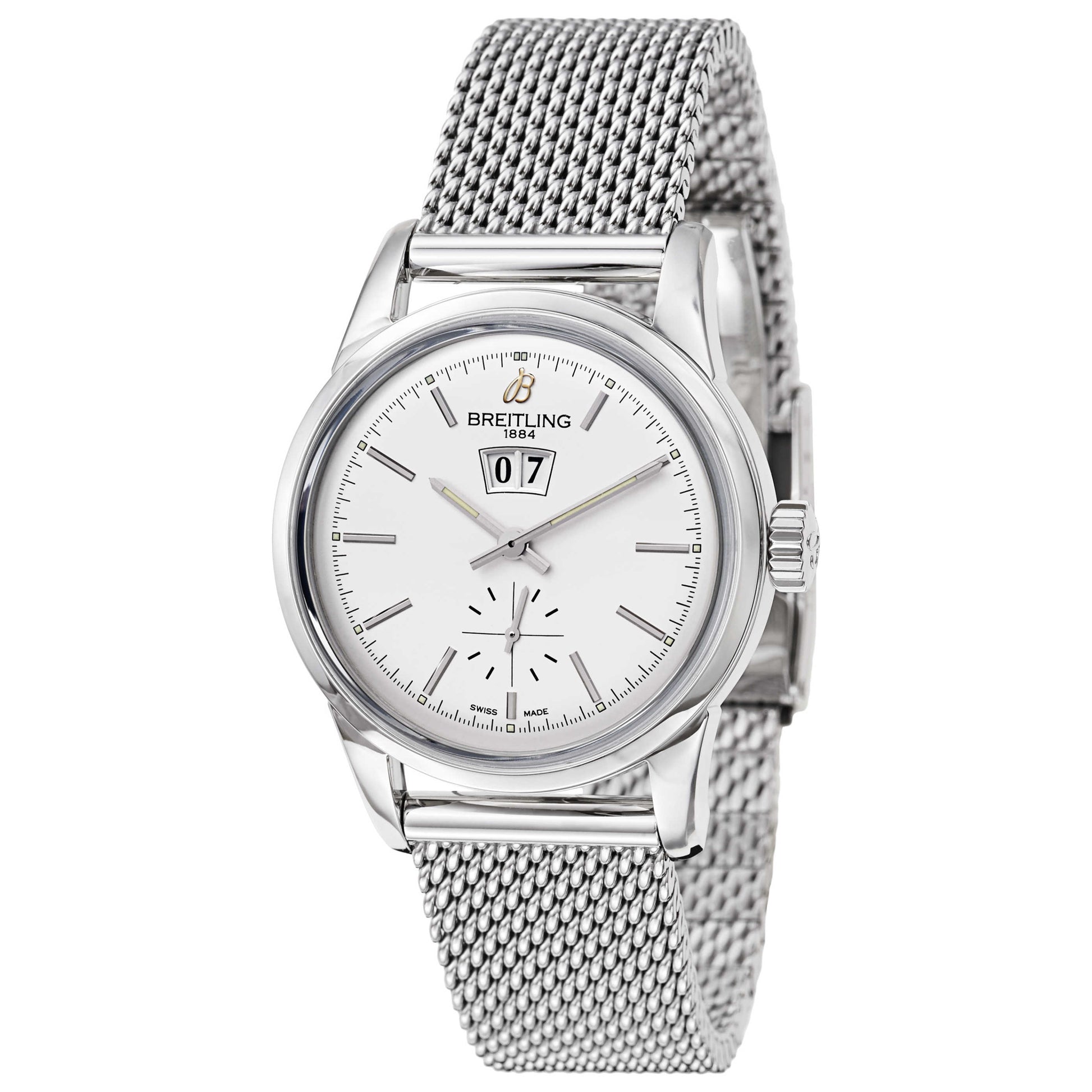 Front view of Breitling Transocean Men's Automatic Watch A1631012-G781-171A