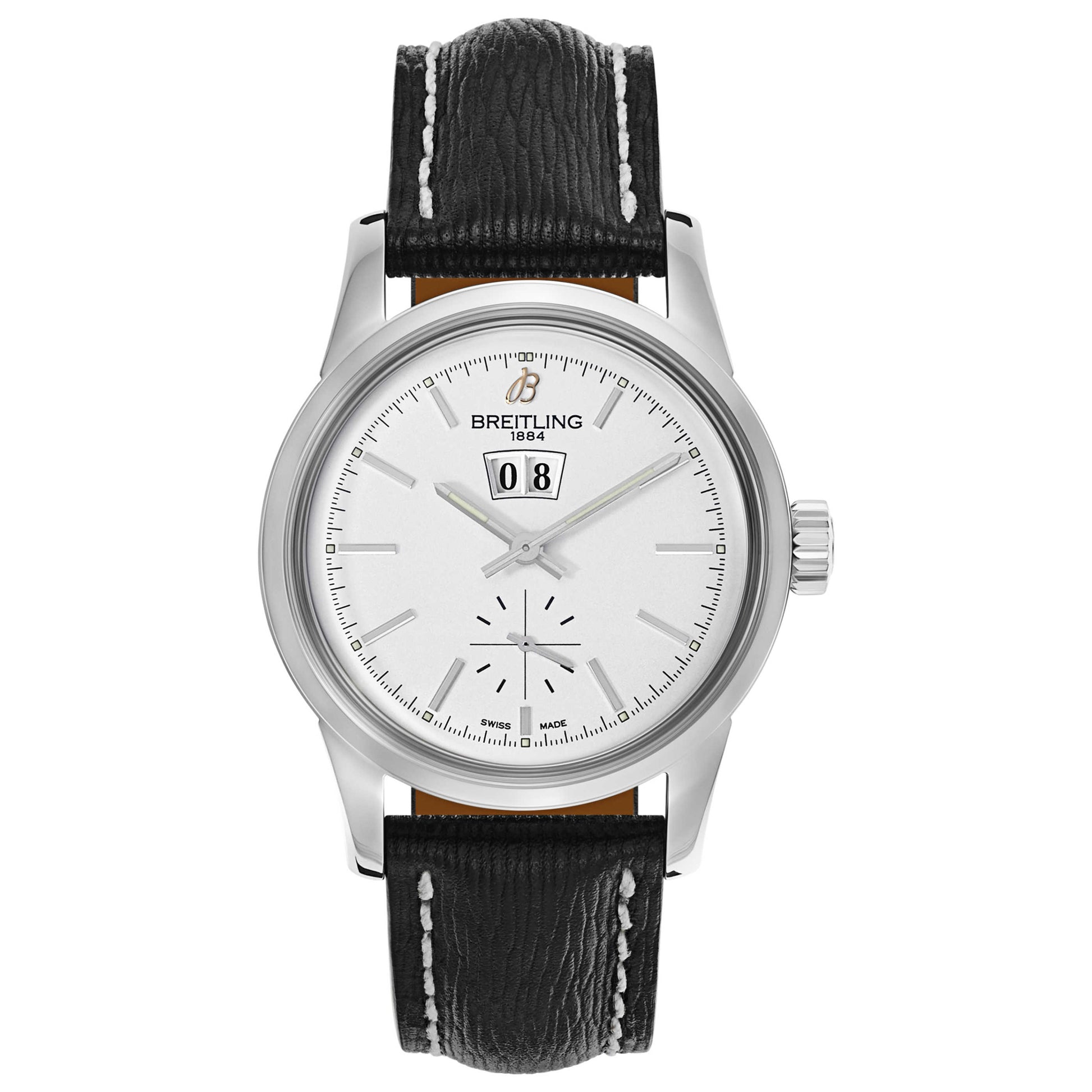 Front view of Breitling Transocean Men's Automatic Watch A1631012-G781-429X