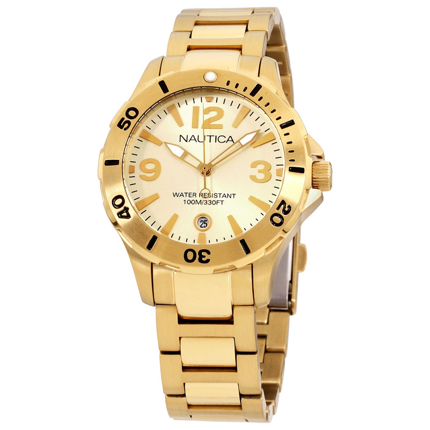Front view of Nautica Casual Unisex Quartz Watch A16596M