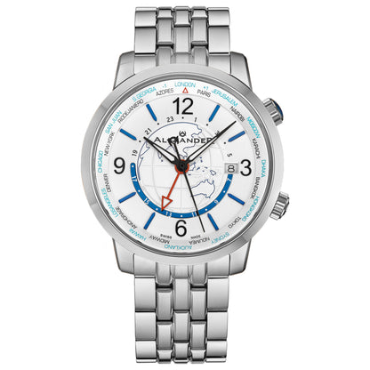 Front view of Alexander Heroic Men's Quartz Watch A171B-01